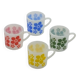 Set of 4 coffee cups, arcopal
