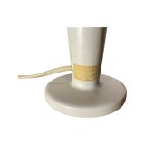 60s Ceramic/Brass Table Light From LYSKILDE Denmark | Vintage LYSKILDE Designer Table Lamp