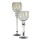 Bougeoirs xl crystal vintage candle holders