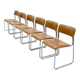Set of 6 SE09 Dining Chairs by Walter Antonis for 't Spectrum 1970s