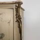 Louis XV style wardrobe with decorations of gallant scenes.
