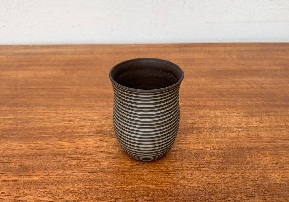 Mid-century minimalist vase by Kieler Kunstkeramik, 1960s