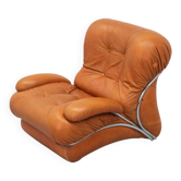 Fauteuil lounge Corolla italien par I.P.E. années 1970