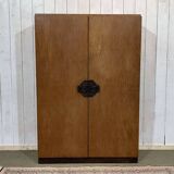 Armoire art déco des années 1950 en placage d'okoumé
