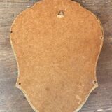 Petit miroir ancien doré 30x22cm