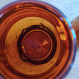 Amber apothecary bottle