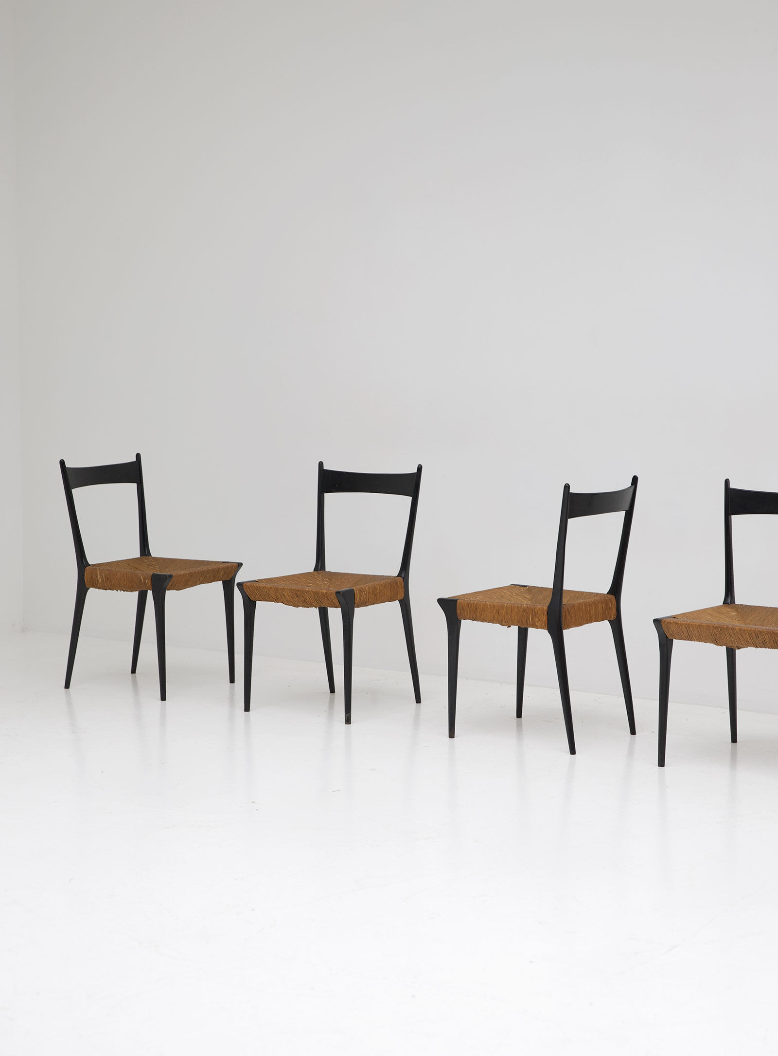 Ensemble de chaises S2 par Alfred Hendrickx pour Belform