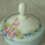 BONBONNIERE VERITABLE OPALINE DECOVERRE PARIS SIGNEE