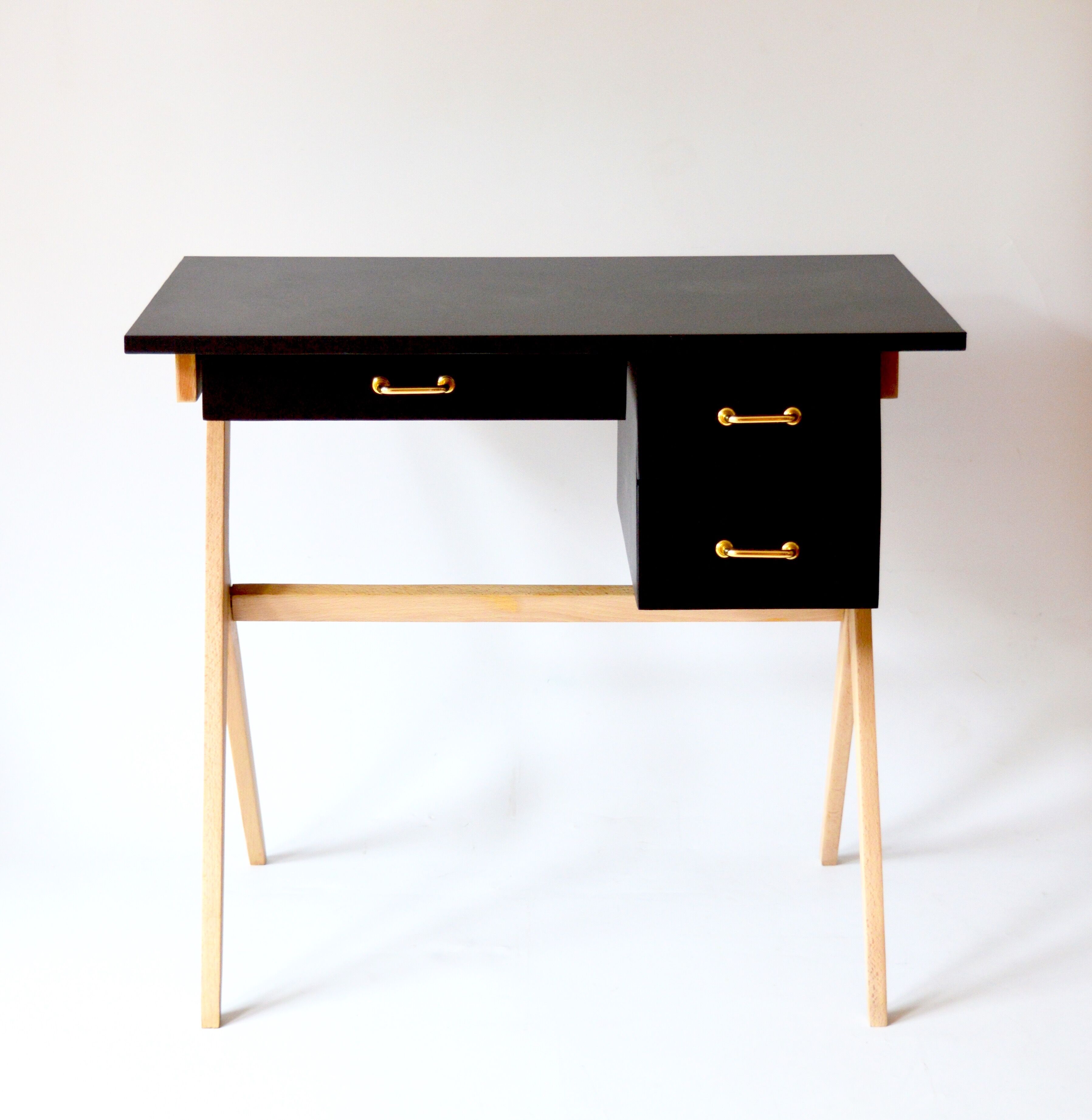 child's desk and chair