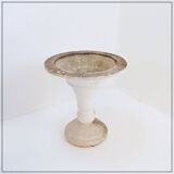 Mid-Century Style Outdoor Stone Planter