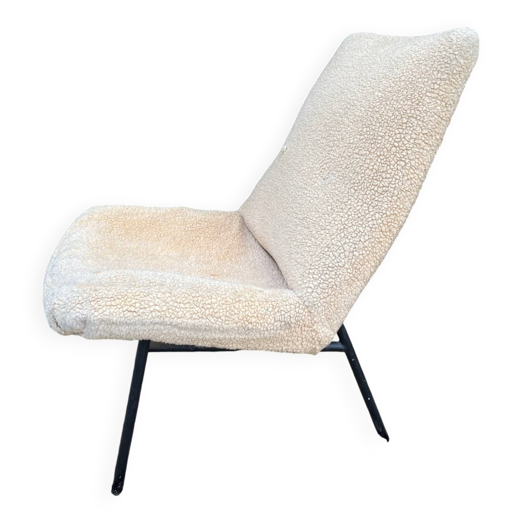 SK660 armchair by Pierre Guariche, Steiner edition, 1950