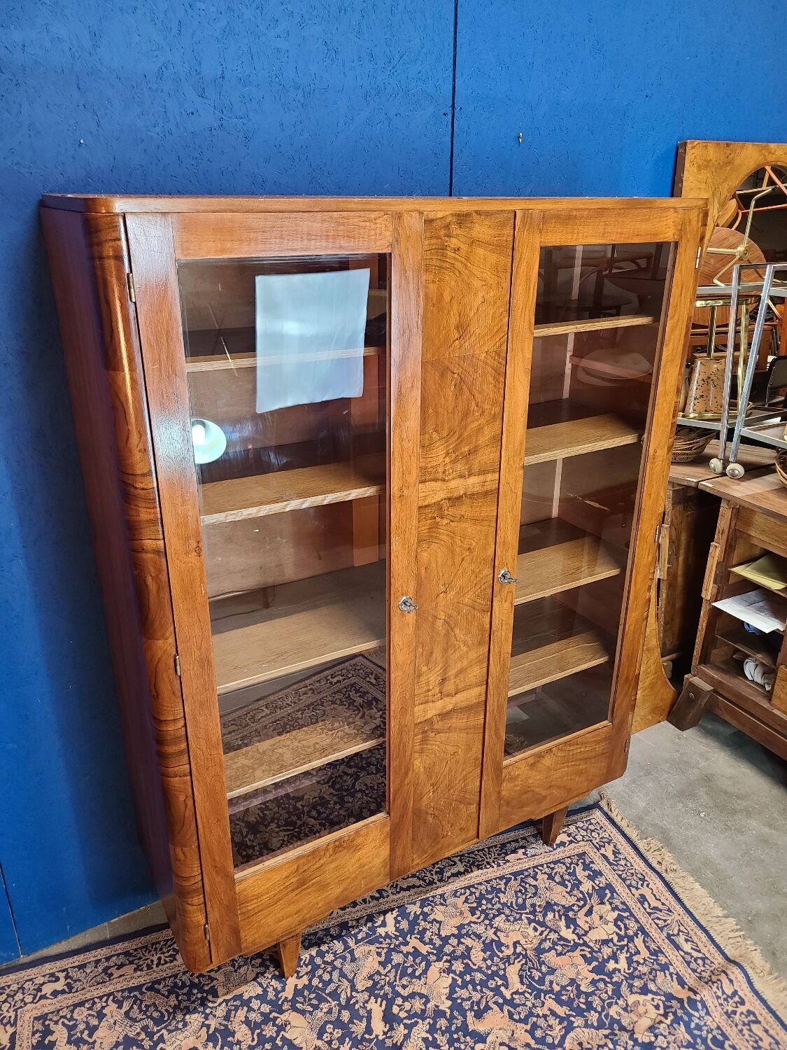 Art deco display case circa 1930