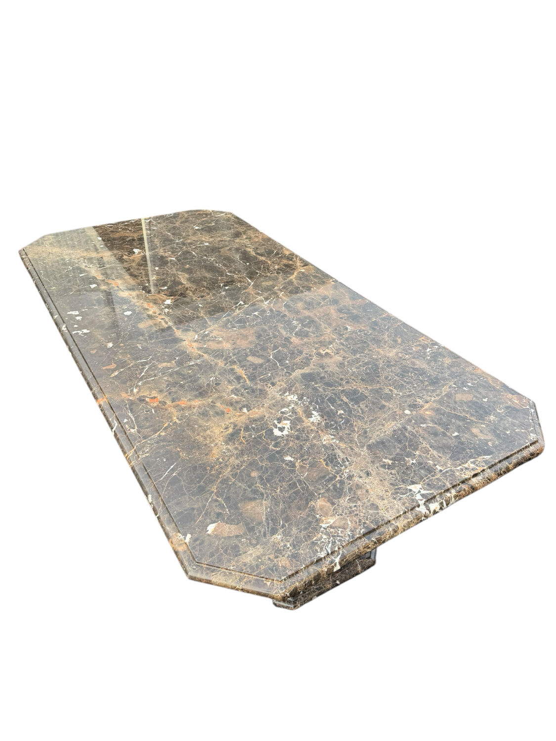 Exceptional marble table – Italian design, 1970s