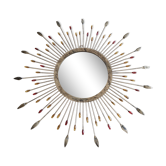 Metal sun mirror, 44 cm