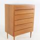 Large tall XL Danish chest of drawers - mid century modern in teak