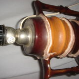 Lampe seventies en céramique émaillée de 1970