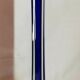 Old vintage blue glass vase