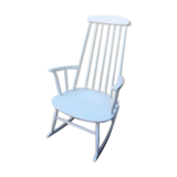 White vintage rocking-chair