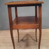 Louis XV style solid wood bedside table