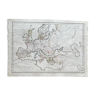 1821 - Map of Europe from the Middle Ages to the end of the eleventh century