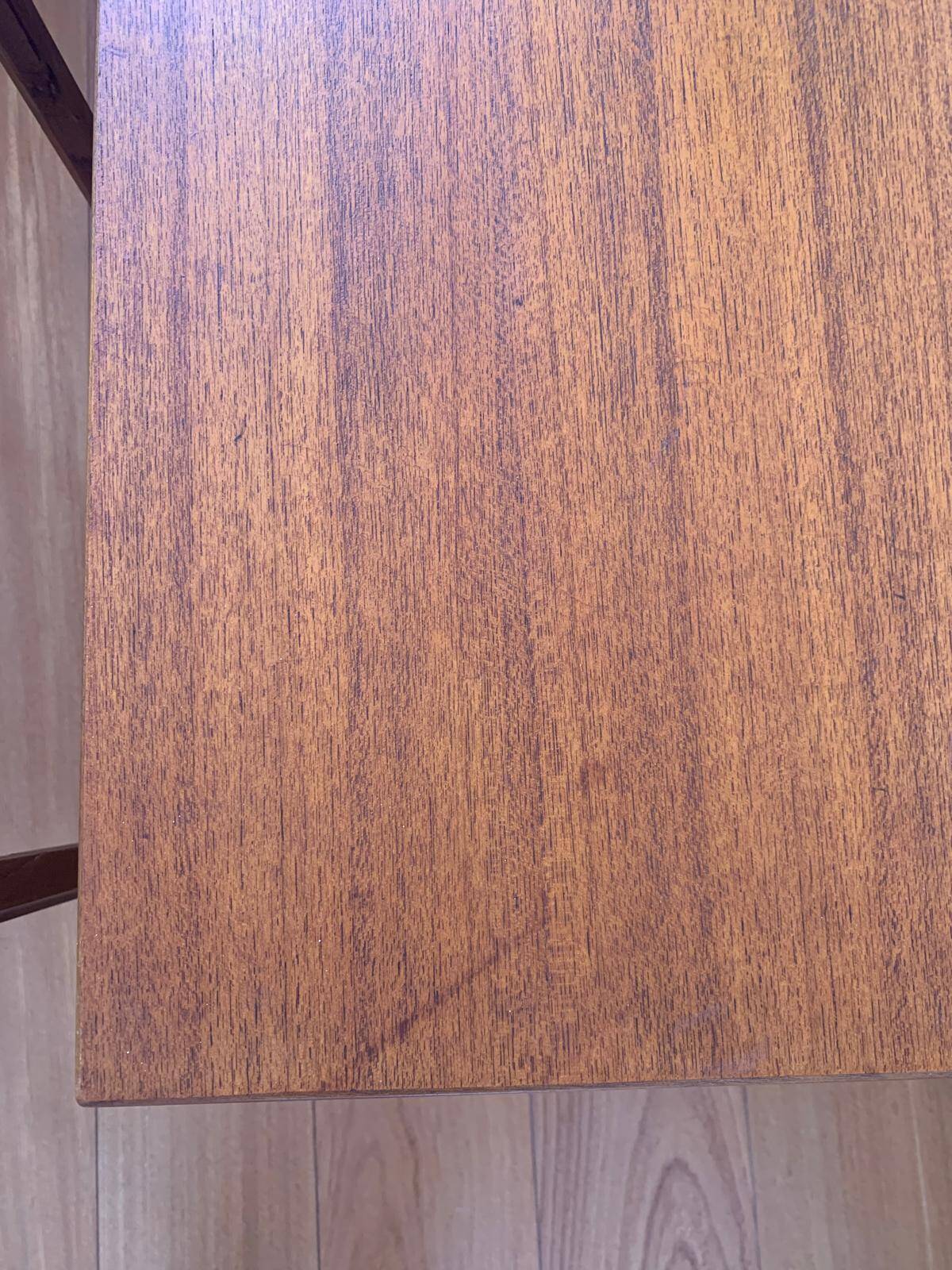 3 tables gigognes en teck massif design McIntosh, années 60