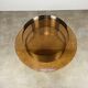 Kappa coffee table in steel and smoked glass, Maria Pergay style, 1970s.