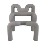 Pair of Gray Ekstren Armchairs - Comfort and Style