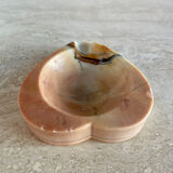 Vintage Onyx Heart Ashtray