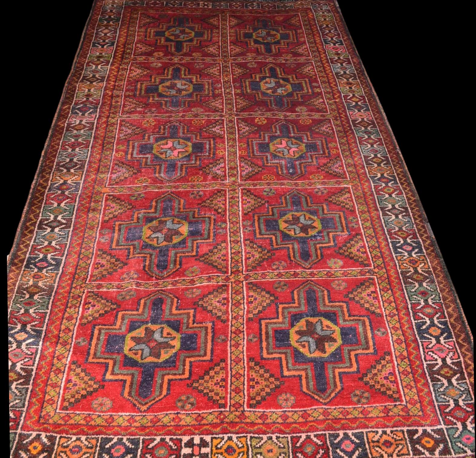 Kurdish carpet, 138 cm x 258 cm, Iran (Kurdistan), 1960