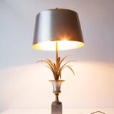 Large "Roseaux" table lamp by Maison Charles
