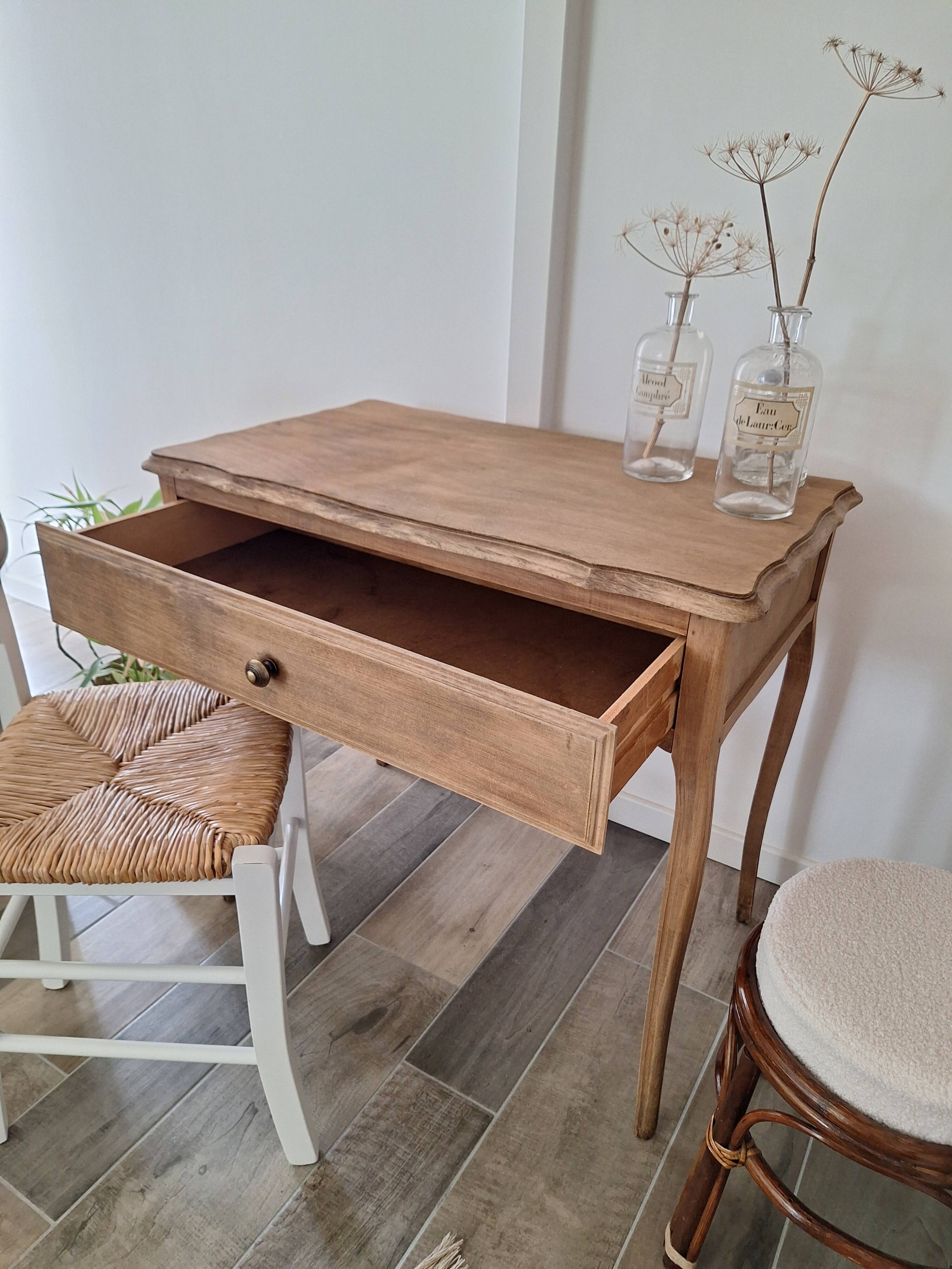 Wooden console desk