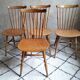 Lot de 4 chaises bistrot Baumann modèle Tacoma