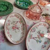 2 earthenware raviers by Sarreguemines