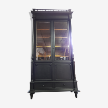 Napoleon III Display Library Patinated in Black