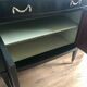 Ancien buffet en bois, marbre blanc