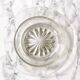 Round vintage butter dish