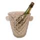 Fan-sized crystal champagne bucket