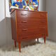 Chest of drawers vintage 60s teak