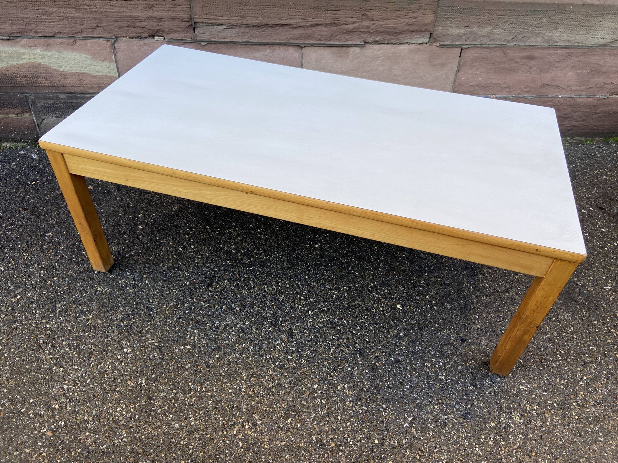 Table basse vintage 1970 french coffee table Mid-Century