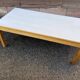 Vintage coffee table 1970 French coffee table Mid-Century