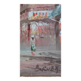 Oil on canvas by Paris Caroline Brunett