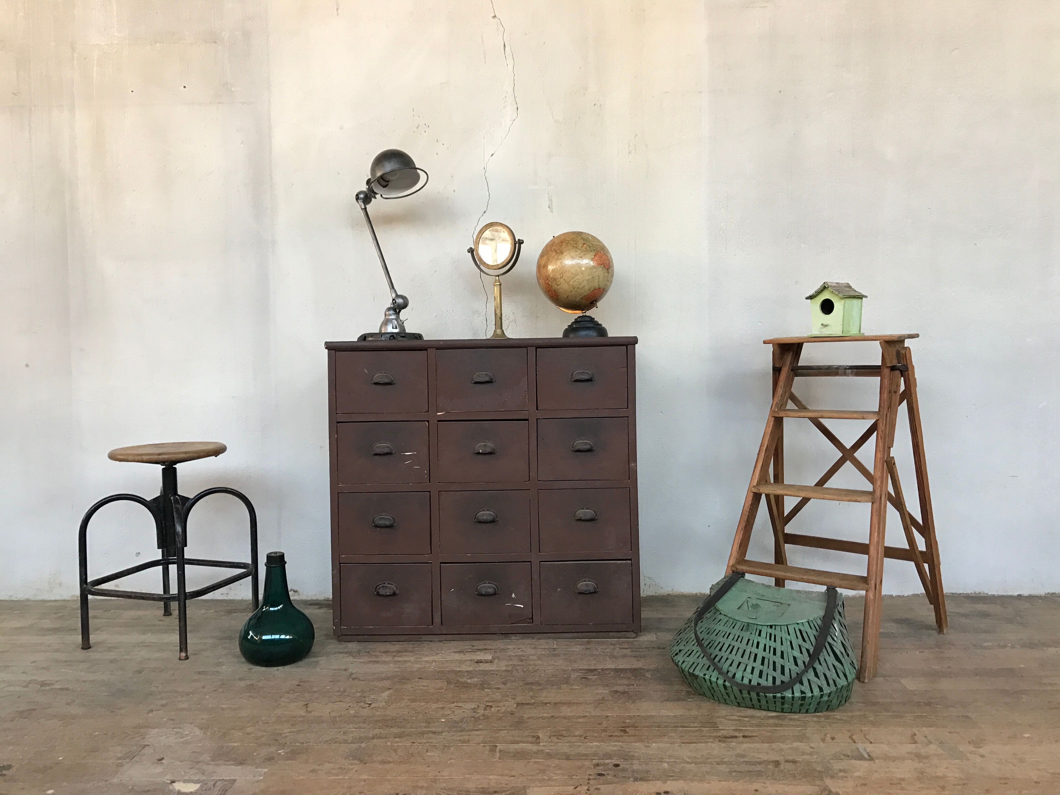 Shop vintage drawers furniture industrial loft