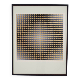 Victor Vasarely, sérigraphie.