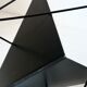 Butterfly geometric design coffee table