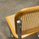 Chair Breuer B32 light wood cannage 1980
