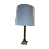 Jansen style brass table lamp