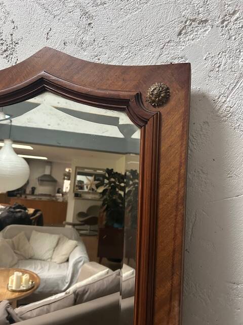 Large beveled mirror