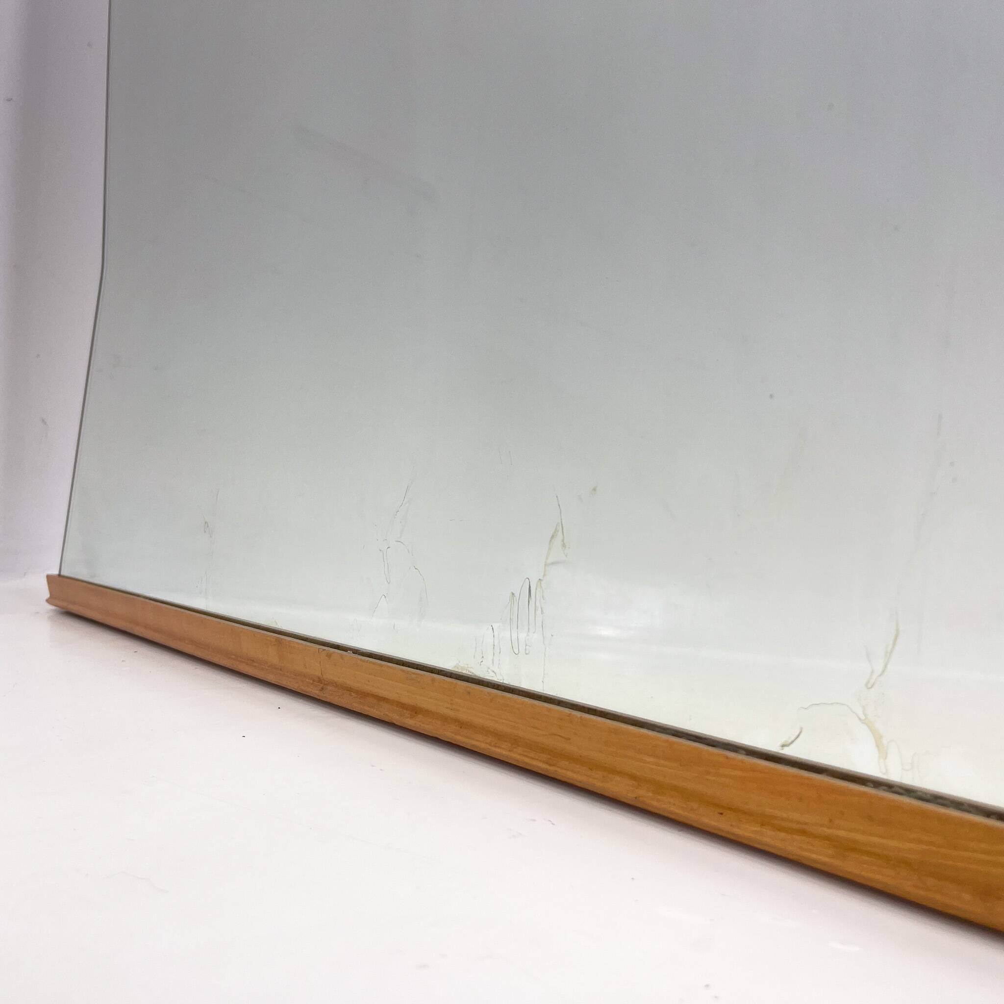 1960s Large Wall Mirror by Santambrogio & De Berti, Italy