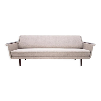 Midcentury modern beige sofa, Denmark, 1960