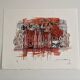 Numbered lithograph (10/20) and signed by Michel Henry - The Bottles